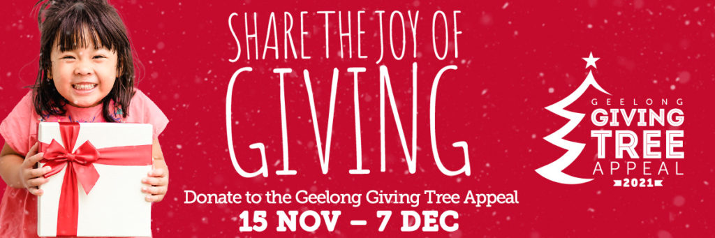 Geelong Giving Tree Appeal banner